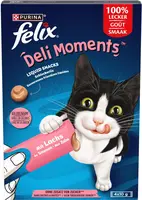 FELIX Deli Moments met Zalm vloeibare kattensnacks 4x10g - afbeelding 5