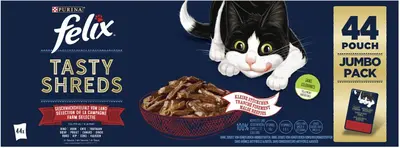 FELIX® Heerlijke Reepjes Farm Selectie kattenvoer 44x80g  - afbeelding 4