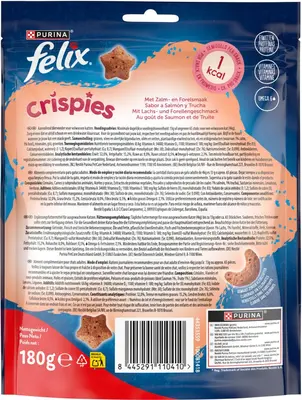 Felix Kattensnack Crispies Zalm & Forel – Maxipack - afbeelding 3