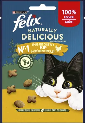 FELIX Naturally Delicious Rijk aan Kip met een vleugje Kattenkruid - afbeelding 3