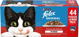 FELIX Original Countryside Selectie in Gelei kattenvoer 44x85g - afbeelding 3