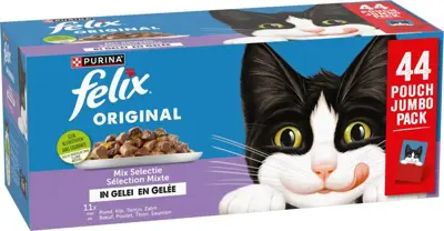 Felix Original mix selectie in gelei multipack 44 x 85g - afbeelding 2