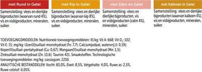 Felix Original Senior 7+ mix selectie in gelei rund, kip & kalkoen 12 x 85g - afbeelding 1