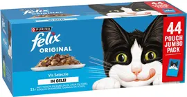 FELIX Original Vis Selectie in Gelei kattenvoer 44x85g - afbeelding 2