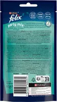 FELIX Party Mix Seaside met Zalm-, Koolvis- en Forelsmaak kattensnacks 60g - afbeelding 2