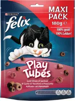 Felix Play Tubes kalkoen & ham 180g - afbeelding 2