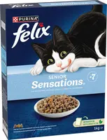 Felix Senior Sensations met een heerlijke combinatie van Kip en Kalkoen en met Groenten, droog kattenvoer - afbeelding 3