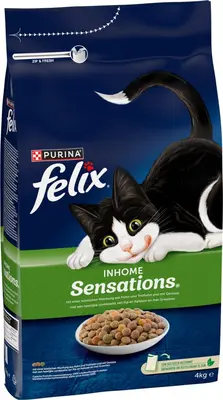 Felix Sensations Inhome kip, kalkoen & groenten 4kg - afbeelding 3