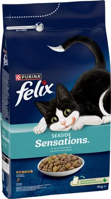 Felix Sensations Seaside kattenvoer zalm & groenten 4kg - afbeelding 3
