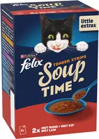 Felix Soup Filets rund, kip & lam 6 x 48g - afbeelding 4