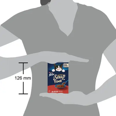 Felix Soup Original rund, kip & lam 6 x 48g - afbeelding 5