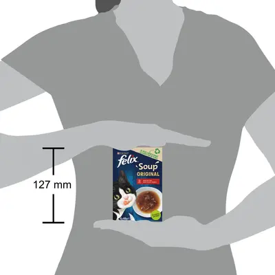 Felix Soup Original rund, kip & lam 6 x 48g - afbeelding 6