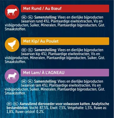 Felix Soup Original rund, kip & lam 6 x 48g - afbeelding 6