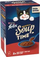 Felix Soup Original rund, kip & lam 6 x 48g - afbeelding 2