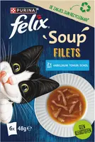 Felix Soup Tender Strips multipack vis 6 x 48g - afbeelding 2