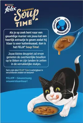 Felix Soup visselectie kabeljauw, tonijn & schol 6 x 48g - afbeelding 4