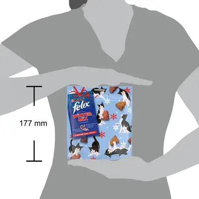 FELIX WINTER MIX Festive met de smaak van Kalkoen en Cranberries - afbeelding 1