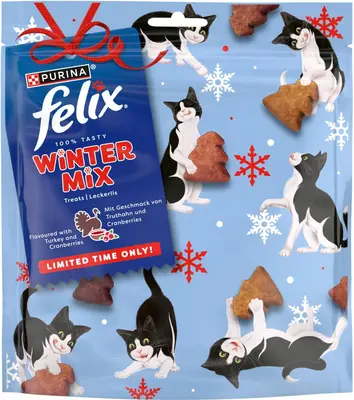FELIX WINTER MIX Festive met de smaak van Kalkoen en Cranberries - afbeelding 2