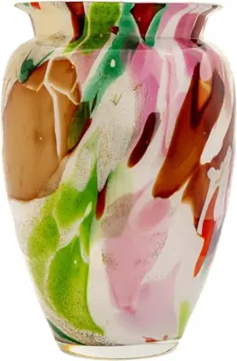 Fidrio brindisi large glazen vaas 35cm mixed colours