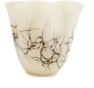 Fidrio wave glazen vaas 29cm lightening