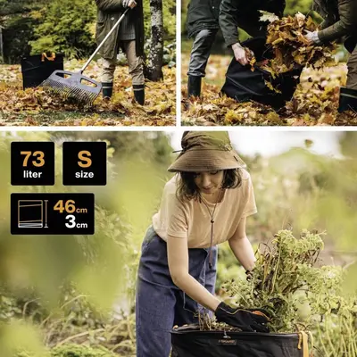 Fiskars Ergo Pop-up Tuinafvalzak S – 73L - afbeelding 4