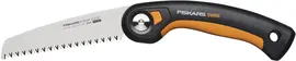 Fiskars Plus vouwzaag 15cm soft grip SW68 oranje/zwart - afbeelding 1