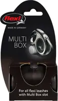 flexi poepzakhouder/snackbox, zwart. - afbeelding 1