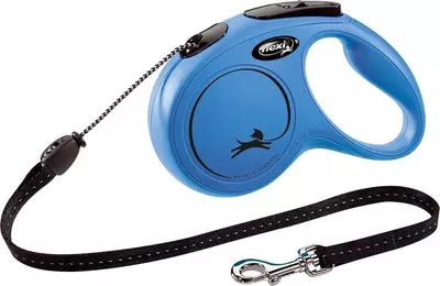 flexi rollijn CLASSIC cord M blauw, 5 meter - afbeelding 2