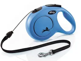 Flexi rollijn classic cord M blauw 8 meter - afbeelding 5