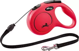 flexi rollijn CLASSIC cord M rood, 5 meter - afbeelding 2