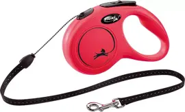 Flexi rollijn CLASSIC cord S rood 5 meter - afbeelding 2