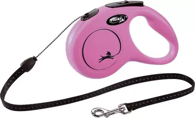 Flexi rollijn CLASSIC cord S roze 5 meter - afbeelding 2