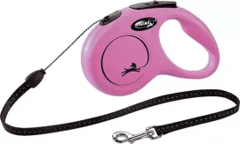 Flexi rollijn CLASSIC cord S roze 5 meter - afbeelding 2