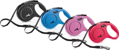 Flexi rollijn CLASSIC tape S zwart 5 meter - afbeelding 3