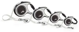 flexi rollijn NEW COMFORT tape L zwart, 5 meter. - afbeelding 2