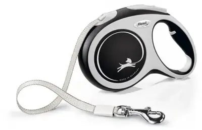 flexi rollijn NEW COMFORT tape L zwart, 5 meter. - afbeelding 10