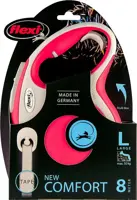 flexi rollijn NEW COMFORT tape L zwart, 5 meter. - afbeelding 7