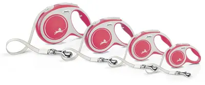 flexi rollijn NEW COMFORT tape XS rood, 3 meter. - afbeelding 2