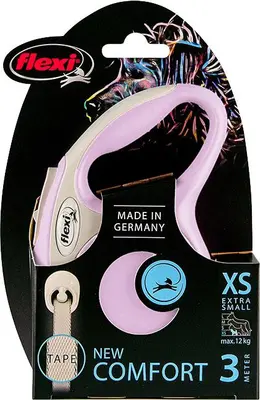 flexi rollijn NEW COMFORT tape XS rose, 3 meter. - afbeelding 1