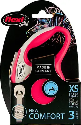 flexi rollijn NEW COMFORT tape XS rose, 3 meter. - afbeelding 6