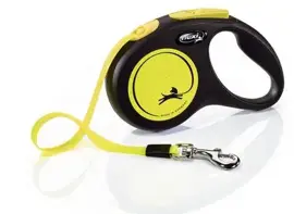 flexi rollijn NEW NEON tape S geel, 5 meter. - afbeelding 5