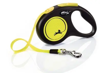 flexi rollijn NEW NEON tape S geel, 5 meter. - afbeelding 5