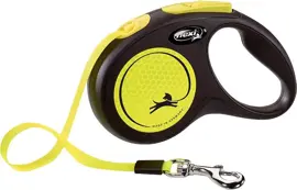 flexi rollijn NEW NEON tape S geel, 5 meter. - afbeelding 2