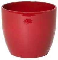 Floran bloempot boule 13,5x12 cm wijnrood kopen?