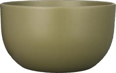 Floran bloempot boule 26x14 cm legergroen mat - afbeelding 1