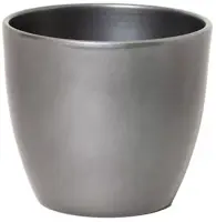 Floran bloempot boule 7,5x6 cm metallic - afbeelding 1
