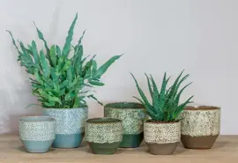 Floran Bloempot Fariah 20x19cm Groen - afbeelding 2