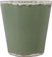 Floran Bloempot Luz 18x18cm Groen - afbeelding 1