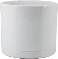 Floran pot lynn d23h22cm wit  - afbeelding 1