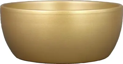 Floran schaal Boule 22.5x9.5cm parelgoud - afbeelding 1